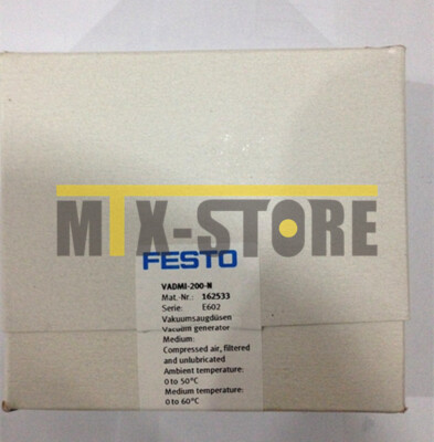 1pcs New Festo Brand new ones VADMI-200-N 162533 Vacuum Generator