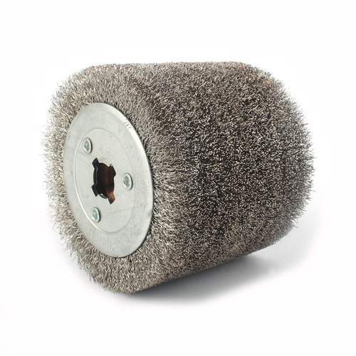 100mm Stainless Steel Wire Drawing Polishing Abrasive Wheel for Metal Derusting - Picture 5 of 6