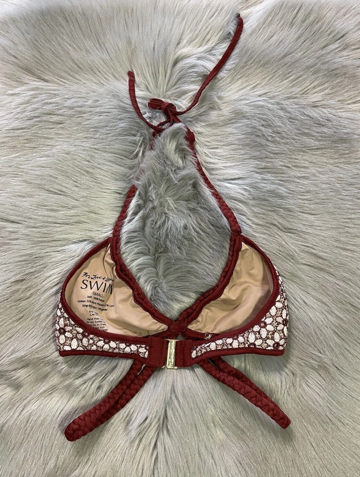 Top de bikini trenzado For Love & Lemons Samba talla XS solo Foto 4 de 4