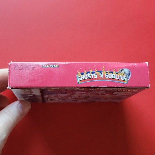 Game Boy Color Ghosts 'N Goblins Complete Manual Box Inserts Nintendo Authentic - Picture 7 of 24
