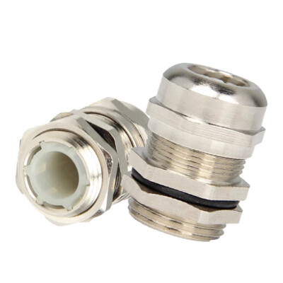IP68 Copper Nickel Plated Waterproof Seal Cable Gland M12 M14 M16 M18 M20-M64