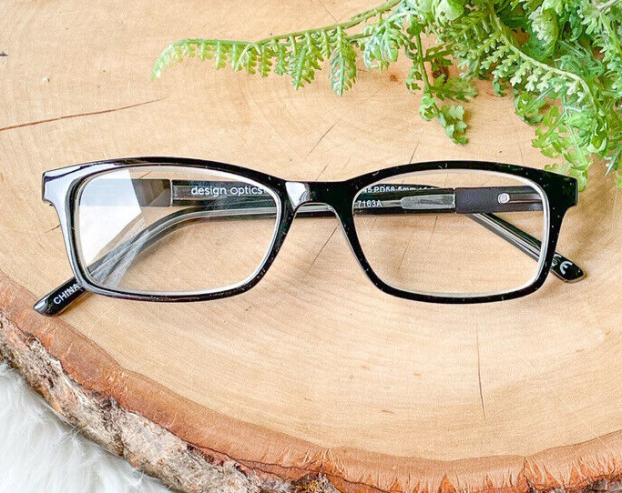 Design Optics LO1118 7163 Foster Grant Black PD58.5 Frames Reading Glasses +1.75 eBay