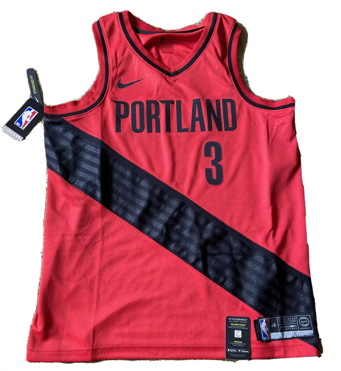 Portland Trail Blazers Nike Icon Edition Swingman Jersey 2023 NBA