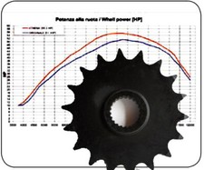 Pignone Z19 per Bombardier DS650 DS 650 Baja 19 denti Made in Germany Top Speed