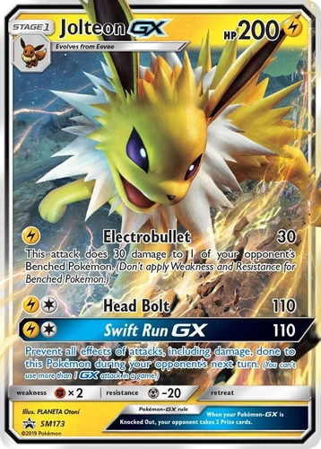 Jolteon GX Pokémon TCG Cards