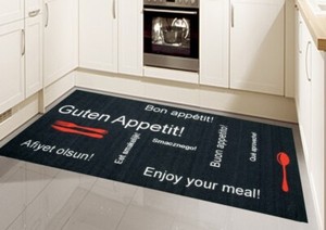 Tapis Moderne Flatweaves Cuisine De Tapis Runner Noir Rouge Ebay