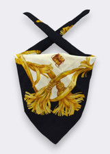 Vintage MCM Handkerchief Neckerchief Bandana Pocket Square Gift