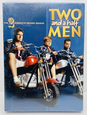 TWO AND A HALF MEN Complete Second Season DVD 4 Disc Set-TV SHOW