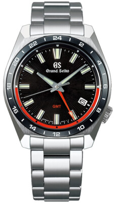 GRAND SEIKO Sport Collection SBGN019 Black GMT Ceramic Men's Watch
