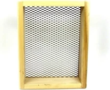 Standard Wood Dirt Sifter - Diamond Trapping Supplies Screen Sift