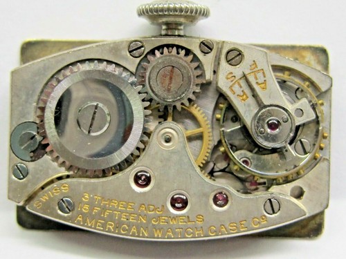 ANTICO OROLOGIO DONNA MOVIMENTO SHREVE & CO.15 JEWELS - 3- POS. - Foto 2 di 4