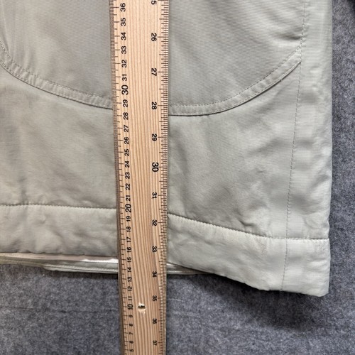 Seasalt Northstar Waterproof Coat Women’s Size 14 Beige Removable Hood Full Zip - Picture 3 of 15