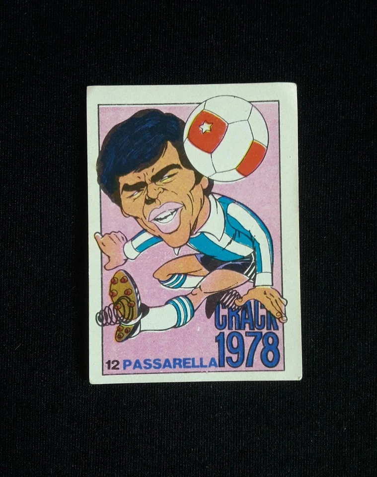 Figuritas Crack 1978 Чемпионат мира Даниэль Пассарелла Футбольная команда Аргентины - Изображение 4 из 4