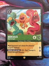 Disney Lorcana TCG Hercules Baby Demigod 86/204 Azurite Sea Legendary NM