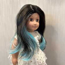 Rare American Girl Long Wig for 18'' Dolls Hair Gift Toys Og Highlighted hair 2