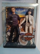 HARLEY DAVIDSON BARBIE  KEN DOLL GIFT SET Pink Label 2009 Dolls New NIB