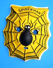 1950s BEN COOPER SPIDERMAN HALLOWEEN COSTUME MASK * Pre-Marvel Era * MARVELMANIA