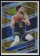 2023-24 Panini Spectra Klay Thompson Gold /10 #4 Golden State Warriors