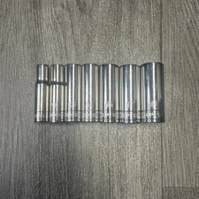 Husky Tools Socket 3/8" Inch Deep 6 Point Drive Metric New - Choose Your Size