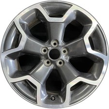 OEM Subaru Machined Charcoal XV Crosstrek Rim 17" 2013-2015 Alloy Factory 68806