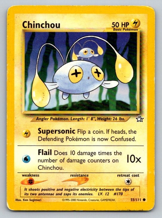 Chinchou Neo Genesis 055/111 DMG Unlimited