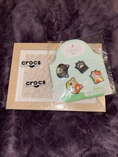 Cat/Croc Charms Jibbits Wear for Crocs Charms Lot of 6