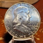 BU 1960-D Franklin Half Dollar 90% Silver