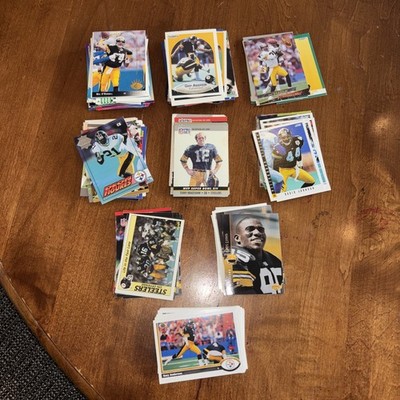 App 200 Pittsburgh Steelers Football Cards From 90s Gary Anderson Neil O'Donnell
