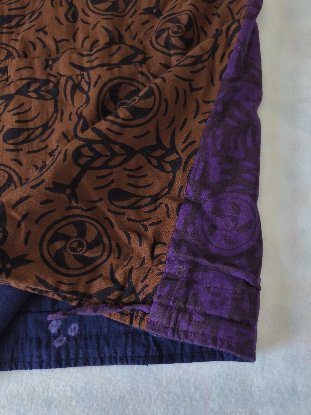 Women's XL? Jacket Reversible Patchwork Embroider… - image 13