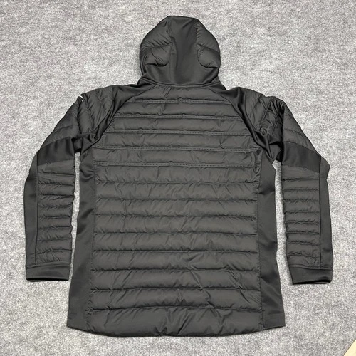 Nike LeBron James Jacket Mens Large Black Aeroloft 800 Hybrid Down Puffer 807974 image 7