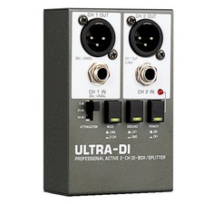 Stage Effects Pedal DI Box 2-Channel High Frequency for Stage Audio4075