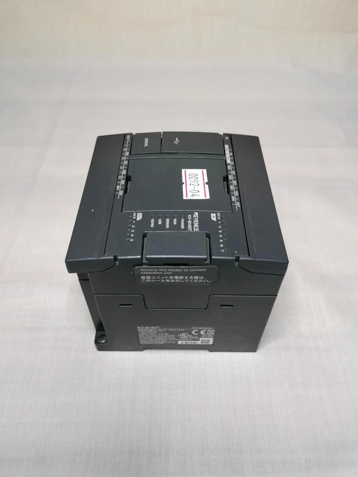 Keyence KV-N14DT KVN14DT CPU Module 24VDC Programmable Logic Controller - Image 2 of 4