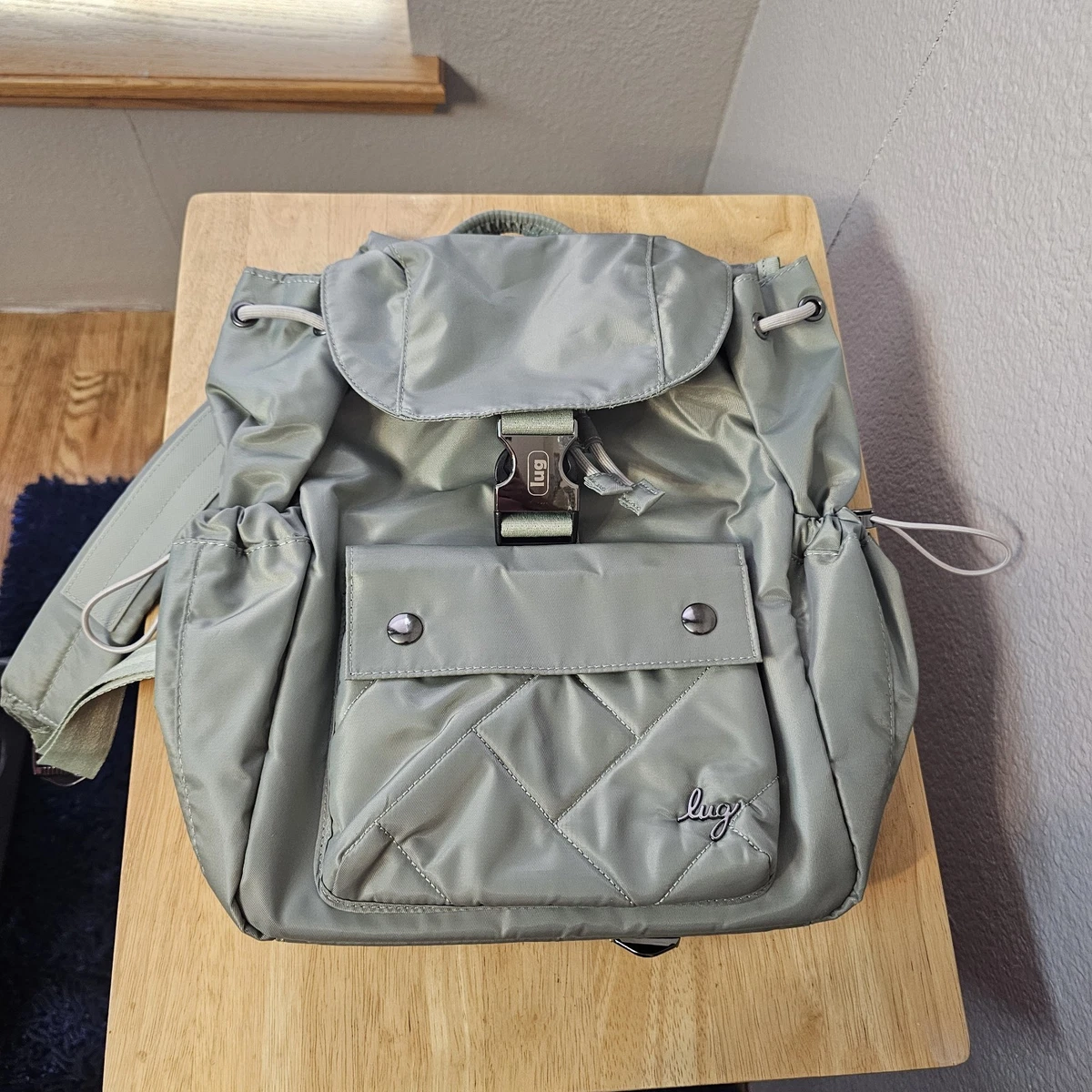 Lug Canter‎ Collection Derby-Walnut Drawstring Backpack Lug | Legacy Collection Canter Convertible Tote Bag - YouTube main image 2