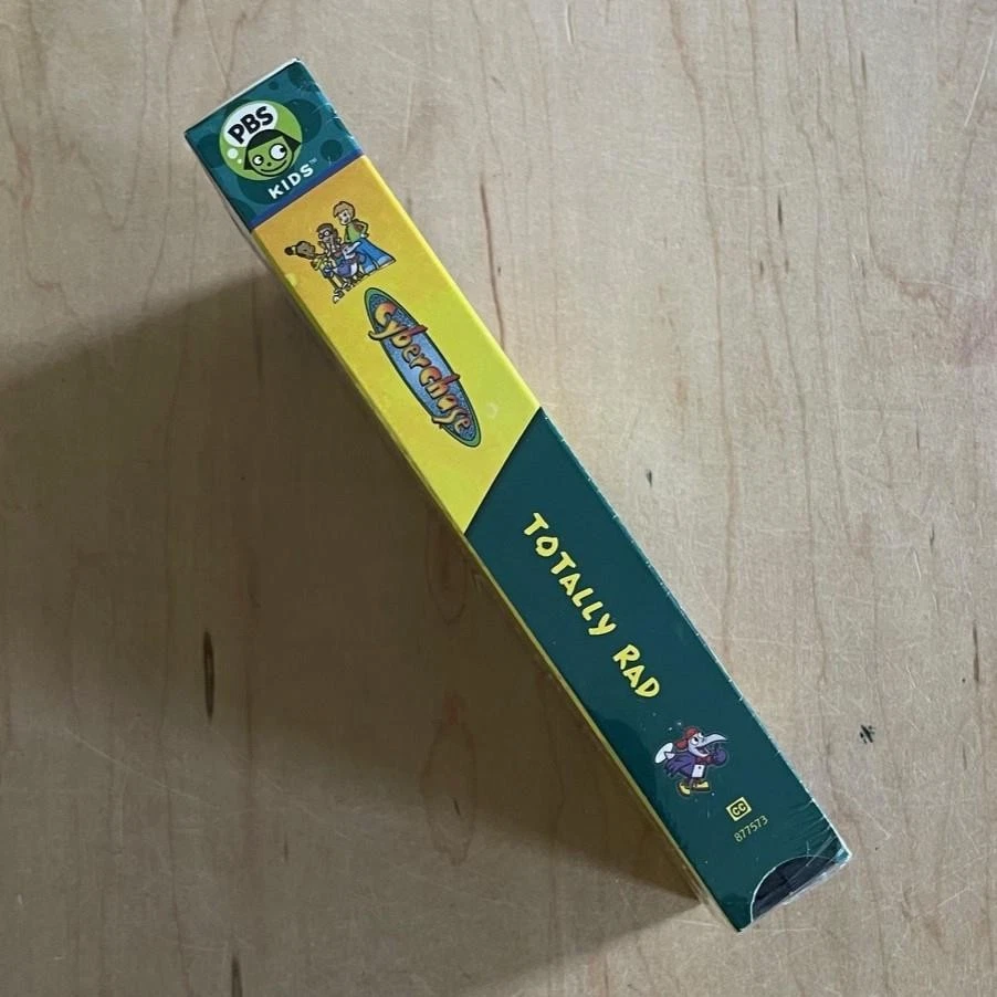CYBERCHASE Totally Rad (2004) Sealed VHS Promo Screener PBS Kids Animation - Image 2 of 4
