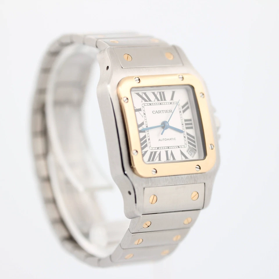 Cartier Santos Galbée XL W20099C4 | Steel & 18K Gold | Automatic | Rare Model - Image 4 of 4