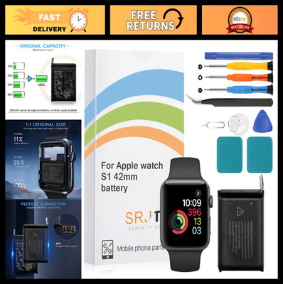Battery Replacement for 42mm Apple Watch Series 1 - Complete Repair Tool Kit Inc