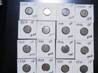 16 Circulated VF Lincoln Wheat Cents 1930 to 1954 — photo 1