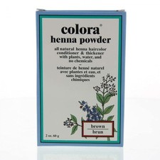 Colora Henna Powder Hair Color Brown, 2 oz Brown