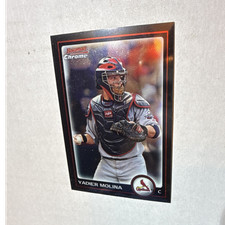Topps 2010 Bowman Chrome Yadier Molina #67 St. Louis Cardinals Base