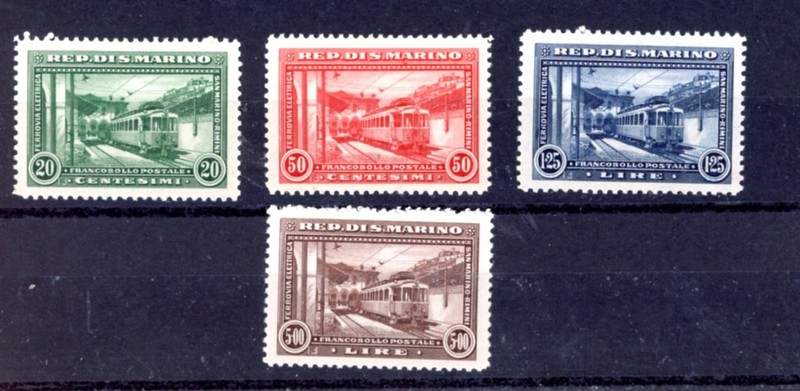 SAN MARINO--Complete Set  Scott #139-#142