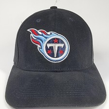 Tennessee Titans Hat Cap Strapback Mens One Size Black NFL Football Game Day