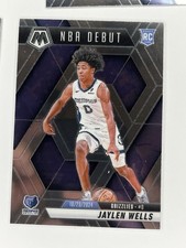 Jaylen Wells Rookie Card NBA Debut 2024-25 Panini Mosaic #260