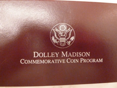 1999-P Dolly Madison Proof US Commemorative $1 Dollar 90% Silver FREE SHIPPING! - Picture 7 of 7