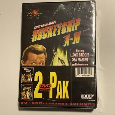 Destination Moon/Rocketship X-M - 2 Pack (DVD, 2003, 2-Disc Set, 2 Pack) New