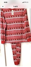 Holiday Lane Men's Merry FairIsle Cotton Matching Family Pajamas Set Size Small