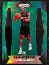 2017-18 Panini Prizm Bam Adebayo RC Rookie Green Prizm #51