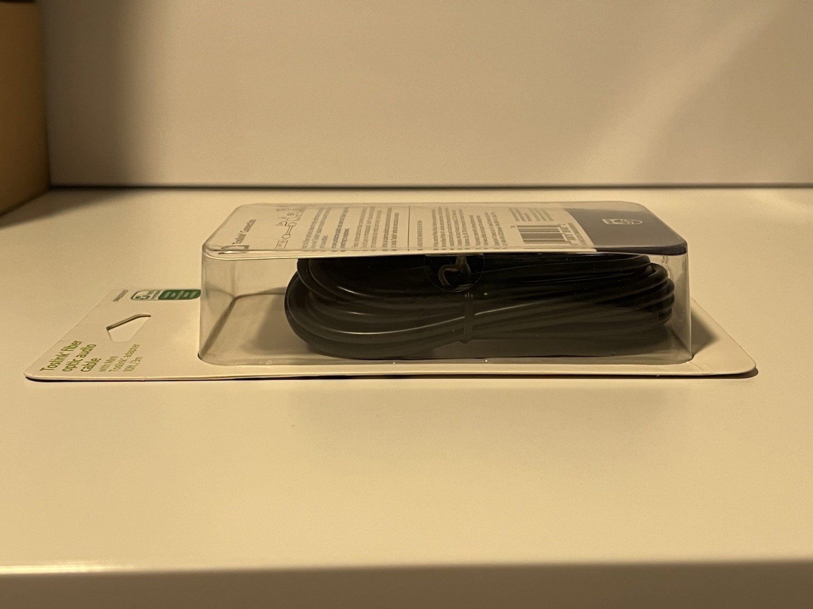 Philips 10ft Toslink Digital Fiber Optic Audio Cable with Mini Adapter - Black