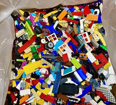 LEGO 10 Pounds Random Parts Pieces Building Plates Blocks Bricks