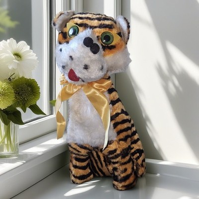 Vintage Rare Gen Toys Inc. Bengal Tiger Stuffed Animal Plush Fair Prize 17 In
