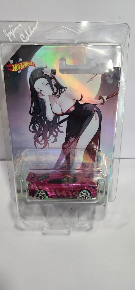 Spectraflame Rosa LB-Silhouette Funciona GT Nissan 35GT-RR Ver.2 HW Personalizado Nezuko!! Foto 4 de 4